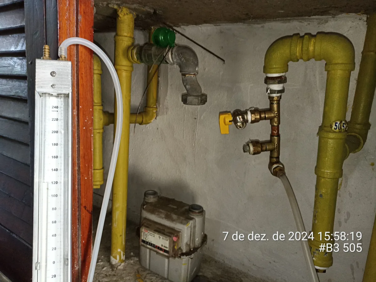 Teste de Estanqueidade